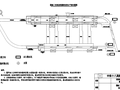 施工支洞及附属洞室排水平面布置图