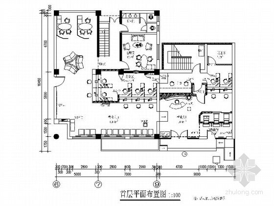 cad平面布置图详细步骤,cad画平面布置图 包括:封面,目录,设计说明,材料表,-1-2层:(原始平面图,平面布置图