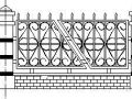 3种小区别墅围墙施工图