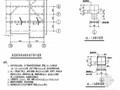 某坡屋面梁植筋加固节点详图
