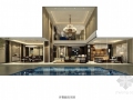 [海南]某名师豪华酒店时尚双层别墅室内设计方案图