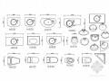 现代风格卫浴CAD图块下载