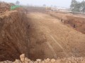 基坑工程开挖面标高差异安全控制施工工法