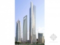 [上海]超高层玻璃幕墙办公塔楼建筑设计方案文本（知名事务所）