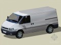 白色货车SketchUp模型下载