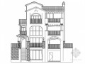 [长沙]某三层托斯卡纳风格别墅建筑施工图