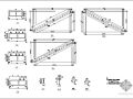 某钢楼梯（单跑）节点构造详图