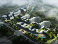 [北京]小清新设计感超大型甲级医院建筑设计方案文本