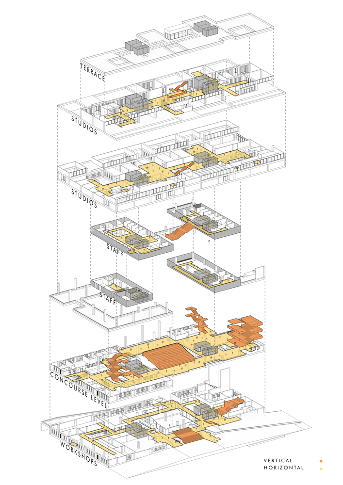 [分享]巨大的架空平台带来的多元可能性 / 维查雅瓦达规划与建筑学院