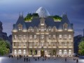 卢森堡市波斯特酒店方案公布，百年建筑的“未来变形记”