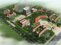 [江西]某市第一中学校区规划及单体设计说明（含鸟瞰图）