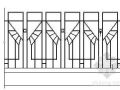经典铁艺围墙施工图
