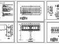 某双面型户外广告牌结构设计图