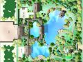 韩国中国岭南园林花园设计方案