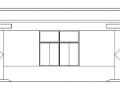 某单层小型仓库建筑方案图