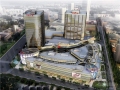 [江苏]现代风格高层商业广场综合体建筑设计方案文本（含CAD）