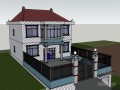 现代家庭建筑SketchUp模型下载