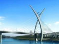 泸州市6套龙透关大桥的设计方案，简洁而大气磅礴！