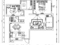 [扬州]现代简约三居室设计施工图