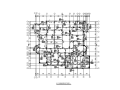两层带夹层钢混框架结构别墅施工图（结构、水电、空调）