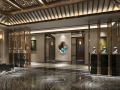 古典宫廷酒店大厅3D模型