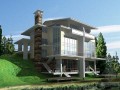 [广州]3层古典别墅建筑安装工程预算书(含图纸 带私人泳池)