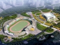 [贵州]城市核心3000座体育场馆建筑施工图（含效果图及全专业CAD）
