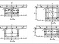 太原至中卫新建铁路某道岔梁桥32+3×55+32m预应力混凝土连续梁设计图