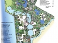 [珠海]海洋温泉旅游度假村景观设计平面图
