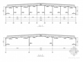 [安徽]530米长，72米宽门式刚架厂房施工图(含建施、结施)