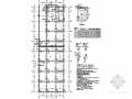 单层矩形柱框架结构地下车库结构施工图