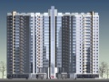 [北京]某二十三层国际公寓建筑CAD方案及文本设计（含设计说明）