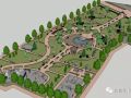 72个广场公园sketchup模型库SU园林景观设计素材 含缩略图