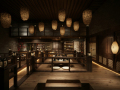 日式江户时代风格小酒馆