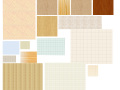 室内设计常用PSD彩色平面图块—铺装类PSD图块