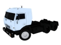 重型运输车3D模型下载