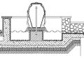 某广场跌水和围树椅施工详图