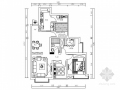 [四川]核心区简约现代风格四居室装修室内设计施工图