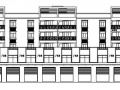 某六层商住楼区建筑施工图（三栋）