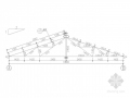 单层钢框架结构施工图(地圈梁、坡屋顶)