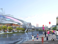 [江苏]苏州工业园区金鸡湖畔文化水廊区域商业街景观设计