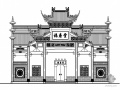 某福寿堂祠堂建筑方案（带实景照片）