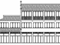 某三层仿古办公楼建筑施工图