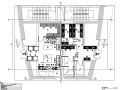 [北京]现代风格华都餐饮空间设计施工图（附效果图）