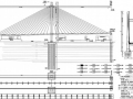 [河南]2015年设计群桩基础H型独塔钢-混凝土结合梁斜拉桥施工图291张（知名大院）