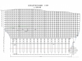 [贵州]30米岩石边坡抗滑桩加格构梁加锚索支护施工图（含计算书）