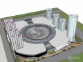 大型商场建筑SketchUp模型下载