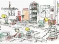 一幅施工漫画，教你认识施工现场的安全问题，你能看出几个？