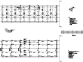 车间现浇框架结构施工图（CAD，14张）