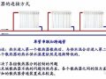 暖气片（散热器）采暖系统的四种连接方式比较